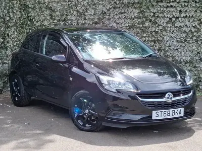 Used Vauxhall Corsa Sport 75 HP (55 kW) 2018 Black Hatchback