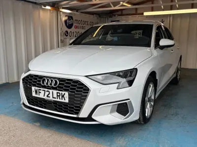 Used Audi A3 Sportback Sport 110 HP (80 kW) 2022 White Hatchback