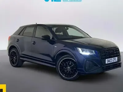 Used Audi Q2 Black Edition 150 HP (110 kW) 2023 Blue SUV