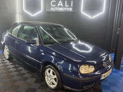 Used VW Golf Cabriolet SE 2001 Blue Cabriolet