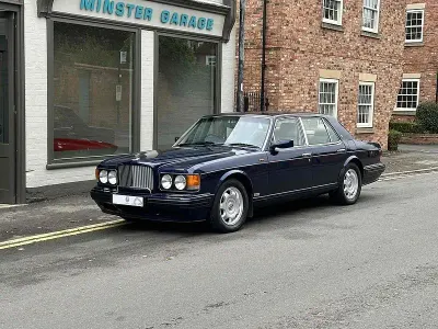 Used Bentley Turbo R 389 HP (286 kW) 1996 Blue Sedan