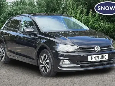 Used VW Polo Active 95 HP (69 kW) 2021 Black Hatchback