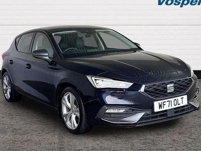Used Seat Leon FR 130 HP (95 kW) 2021 Blue Hatchback