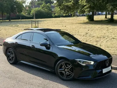 Used Mercedes CLA180 AMG Line Premium Plus 2021 Black Coupe