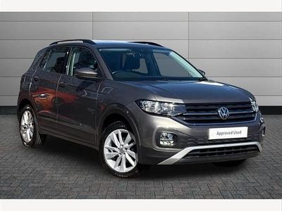 Used VW T-Cross SE 95 HP (69 kW) 2020 Grey SUV