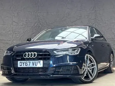 Usado Audi A6 Black Edition 320 HP (235 kW) 2017 Azul Sedan