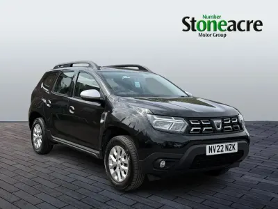 Used Dacia Duster Comfort 128 HP (94 kW) 2022 Black SUV