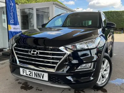 Używany Hyundai Tucson SE 116 KM (85 kW) 2021 Czarny SUV