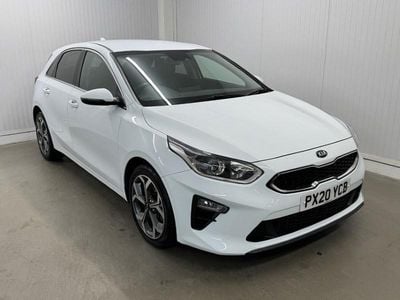 White Used 2020 Kia Ceed Hatchback | £14,395 (Good price)