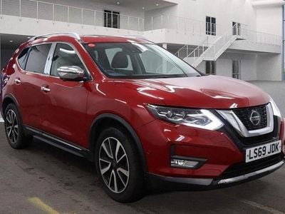 Red Used 2019 Nissan X-Trail Tekna SUV | £12,234 (Fair price)