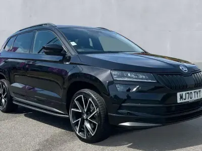 Used Skoda Karoq SportLine 150 HP (110 kW) 2020 Black magic pearl effect SUV