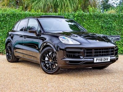 Black Used 2018 Porsche Cayenne SUV | £39,950
