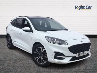 White Used 2024 Ford Kuga ST-Line X SUV | £21,999 (Fair price)