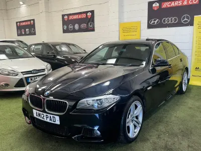 Used BMW 520 M Sport 184 HP (135 kW) 2012 Black Sedan