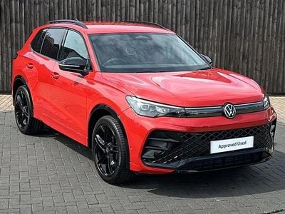 Red Used 2025 VW Tiguan R-line SUV | £32,599 (Fair price)