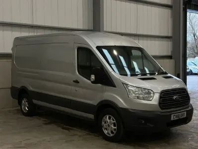 Used Ford Transit Trend 130 HP (95 kW) 2018 Silver Van