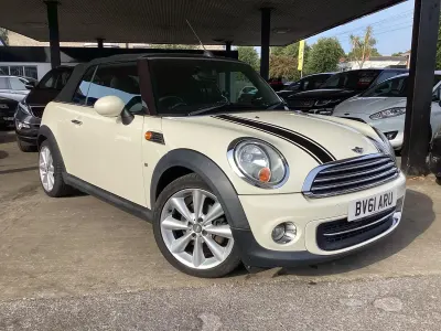 Used Mini Cooper Cabriolet 2011 White Cabriolet
