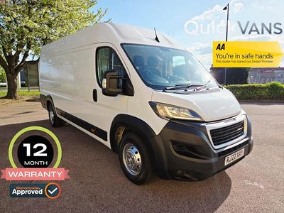 Begagnad Peugeot Boxer 2022 Vit Van