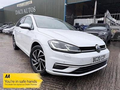 White Used 2020 VW Golf VII Edition Estate | £9,495 (Good price)