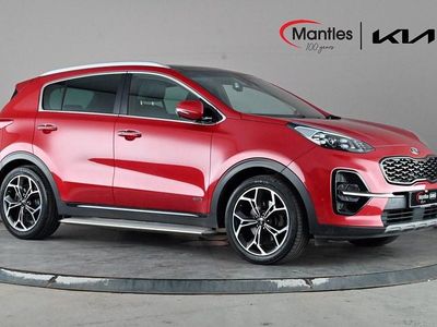 Used Kia Sportage GT-Line S 134 HP (98 kW) 2021 Red SUV