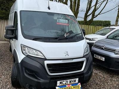 Used Peugeot Boxer 140 HP (102 kW) 2021 White Van