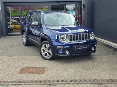 Blue Used 2021 Jeep Renegade Limited SUV | £18,598 (Fair price)