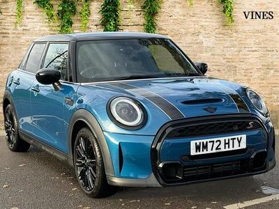 Blue Used 2022 Mini Cooper S Exclusive Hatchback | £20,672 (Fair price)