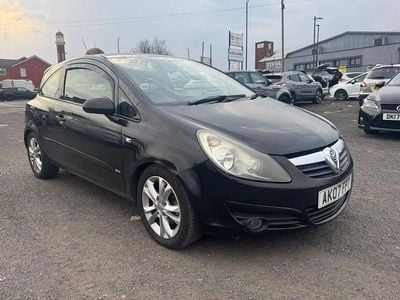 Used Vauxhall Corsa 123 HP (90 kW) 2007 Black Hatchback
