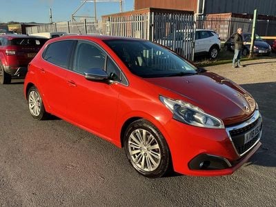 Used Peugeot 208 Allure 2018 Orange Hatchback