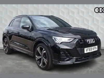 Used Audi Q3 S-Line 187 HP (137 kW) 2020 Black SUV