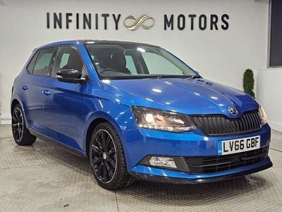 Used Skoda Fabia Monte Carlo 110 HP (80 kW) 2016 Blue Hatchback