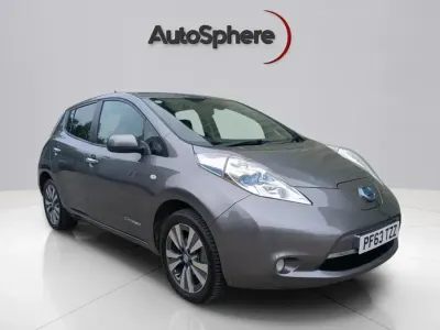 Usado Nissan Leaf Tekna 80 kW (109 HP) 2014 Cinzento Citadino