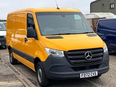 Used Mercedes Sprinter Progressive 2023 Yellow Van