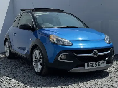 Used Vauxhall Adam Rocks 70 HP (51 kW) 2015 Blue Hatchback