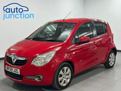 Używany Vauxhall Agila Design Edition 85 KM (62 kW) 2009 Czerwony Minivan