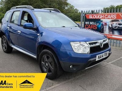 Used Dacia Duster Lauréate 110 HP (80 kW) 2014 Blue SUV