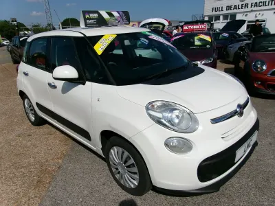 Used Fiat 500L Easy 85 HP (62 kW) 2013 White MPV
