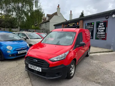 Used Ford Transit 100 HP (73 kW) 2021 Red Van