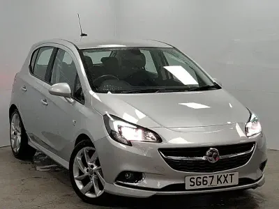 Used Vauxhall Corsa SRi 90 HP (66 kW) 2017 Silver Hatchback