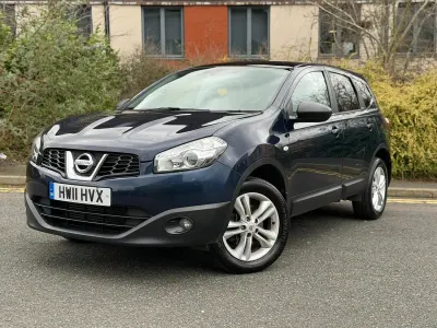 Used Nissan Qashqai +2 Acenta 110 HP (80 kW) 2011 Blue SUV