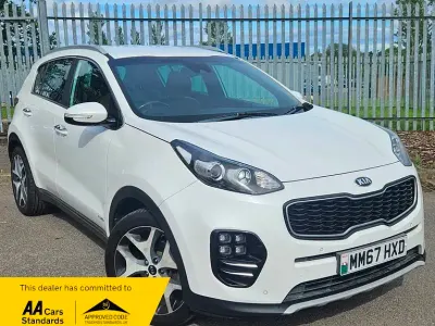 Used Kia Sportage GT-Line 174 HP (127 kW) 2018 White SUV