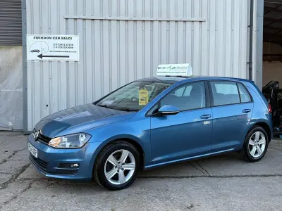 Usado VW Golf VII Match 2015 Azul Utilitario