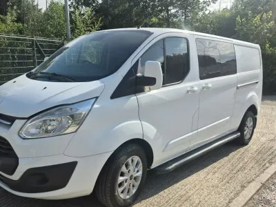 Used Ford Transit Custom Limited 130 HP (95 kW) 2017 White Van