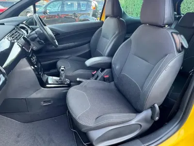 Used DS Automobiles DS3 Crossback Connected Chic 108 HP (79 kW) 2018 Yellow SUV