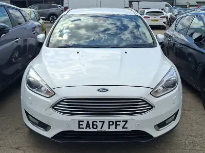 Used Ford Focus Titanium X 120 HP (88 kW) 2017 White Estate