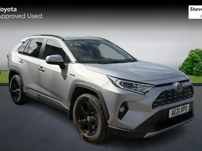 Used Toyota RAV4 Hybrid 218 HP (160 kW) 2021 Silver SUV