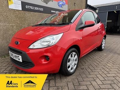 Red Used 2015 Ford Ka S Hatchback | £2,955 (Fair price)