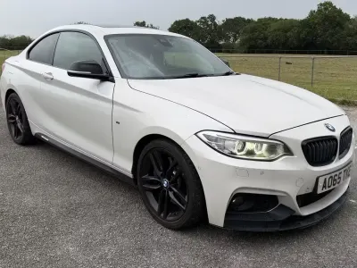 Used BMW 220 M Sport 2015 White Coupe