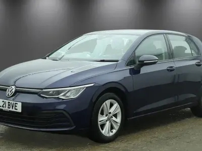 Used VW Golf VIII S 150 HP (110 kW) 2021 Blue Hatchback