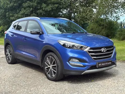 Used Hyundai Tucson GO! 116 HP (85 kW) 2018 Blue SUV